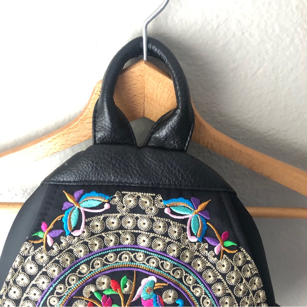 Eclectic Embroidered Backpack - Picture 4 of 9